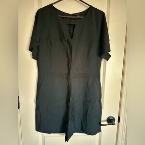 BЯ Black Short Sleeve Romper